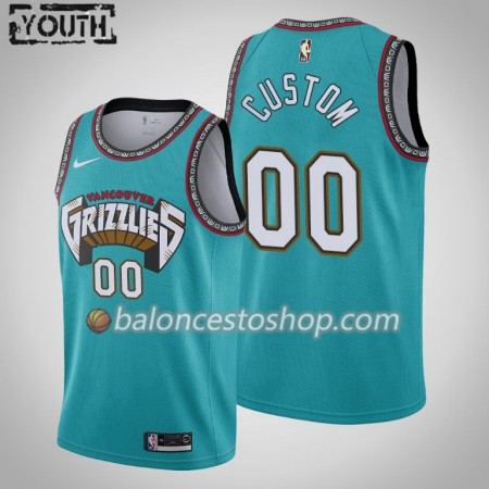 Camiseta Niños NBA Memphis Grizzlies Personalizadas Nike 25th Season Hardwood Classics Swingman